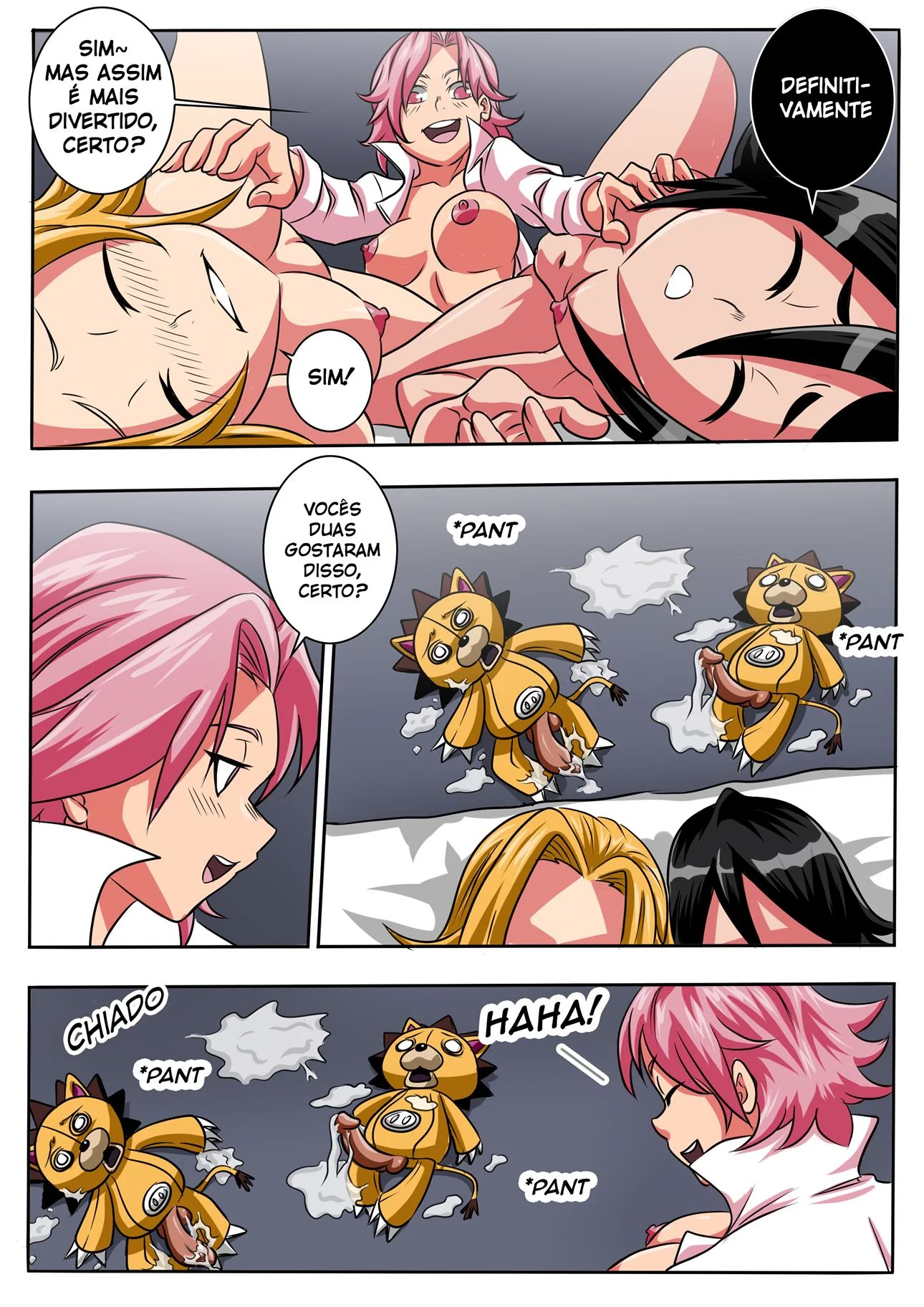 Orihime e Ichigo se entregam à safadeza em Bleach A What If Story Cp.5.5 - HQ Brasileiro