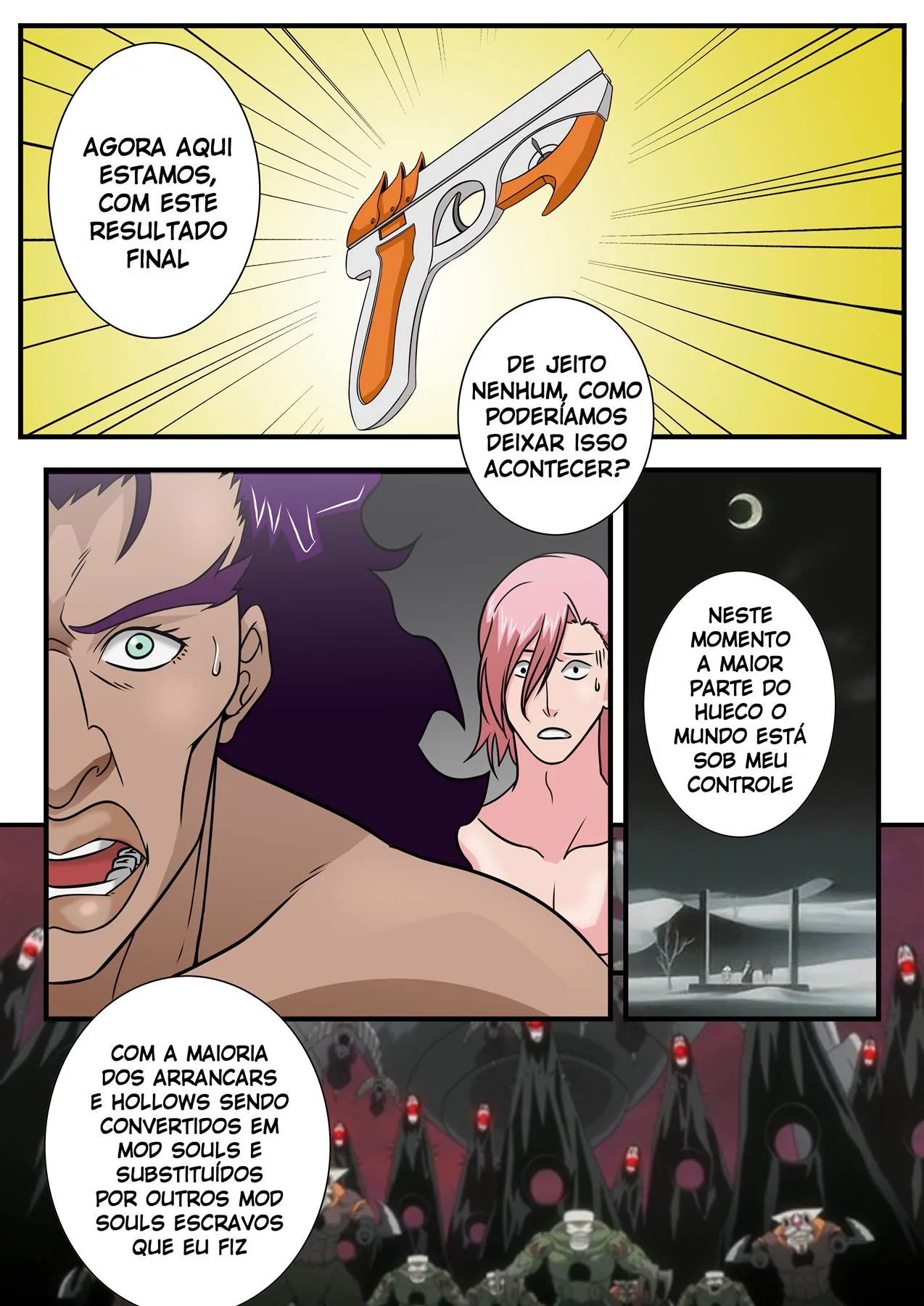 Orihime e Ichigo se entregam à safadeza em Bleach A What If Story Cp.5.5 - HQ Brasileiro