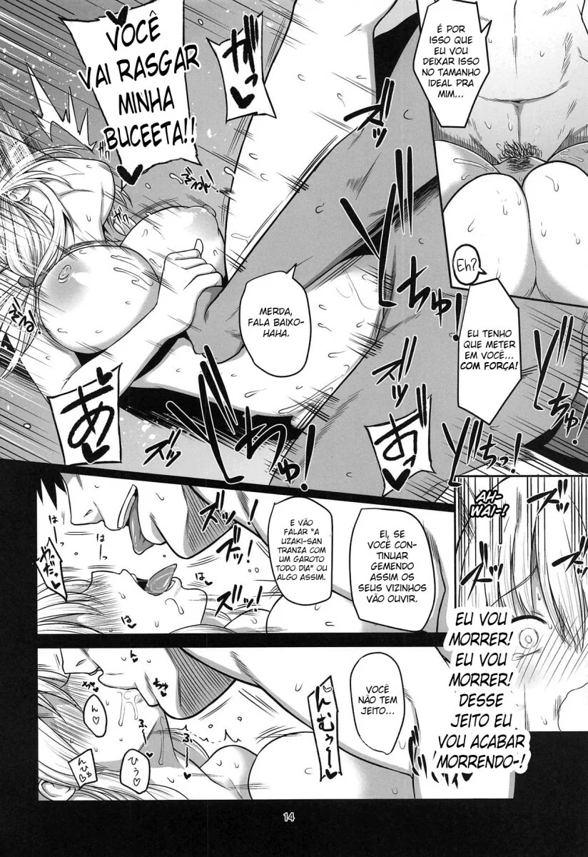 Os Peitões da Mamãe Gostosa - Hentai HQ Brasileiro