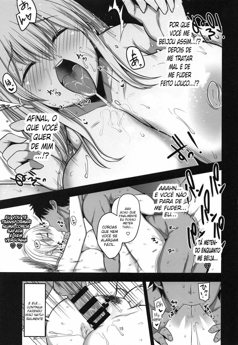 Os Peitões da Mamãe Gostosa - Hentai HQ Brasileiro