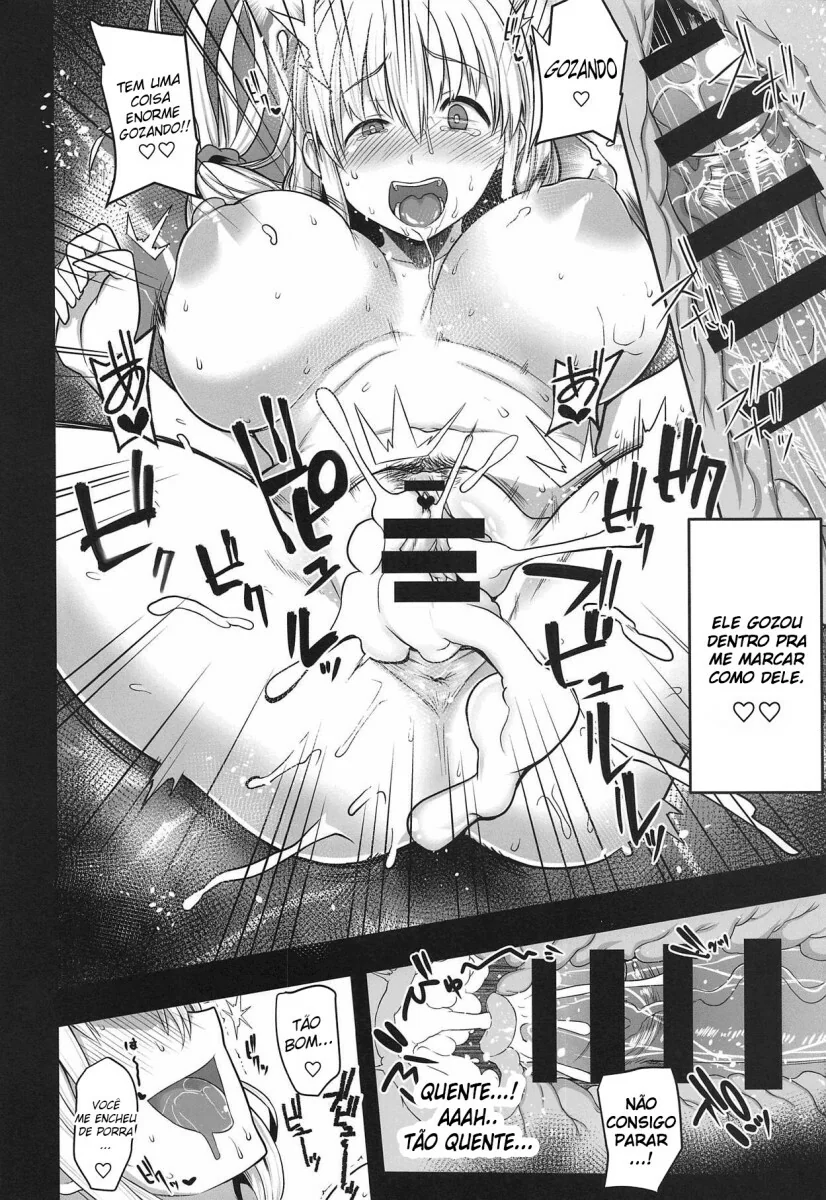 Os Peitões da Mamãe Gostosa - Hentai HQ Brasileiro