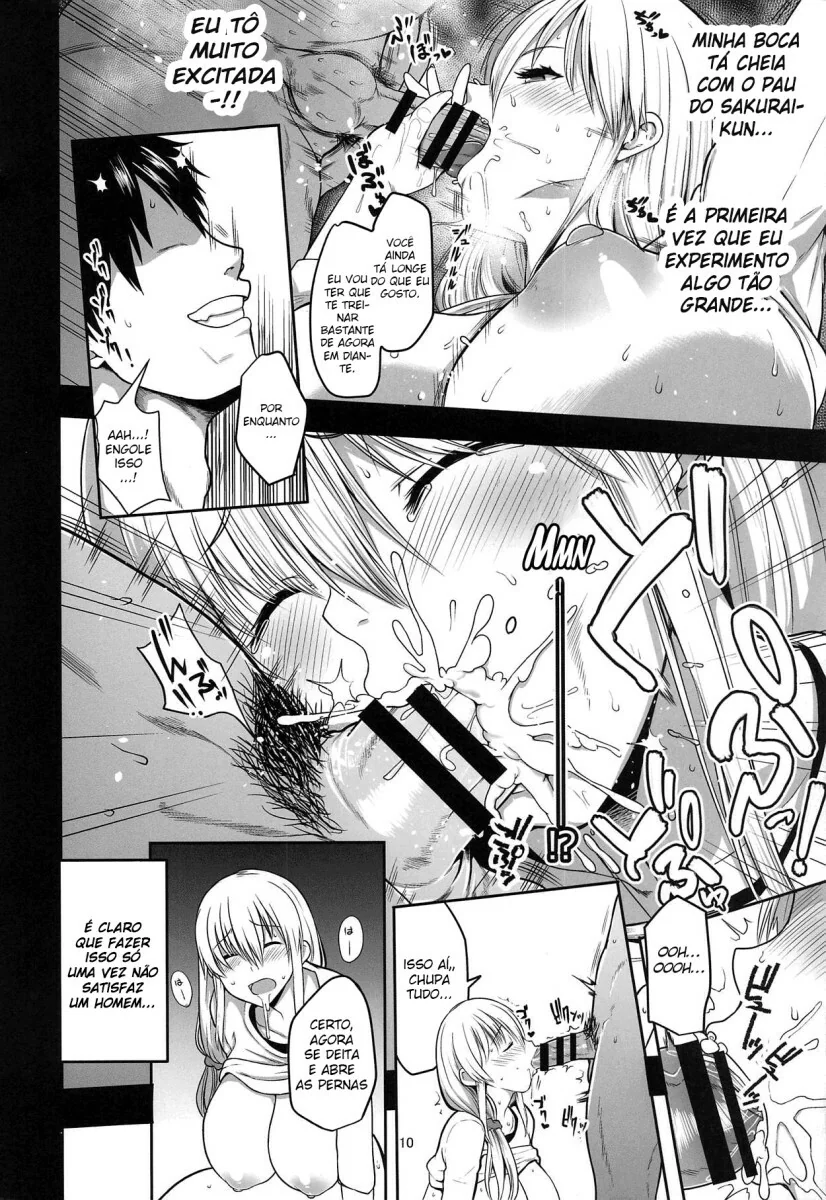 Os Peitões da Mamãe Gostosa - Hentai HQ Brasileiro