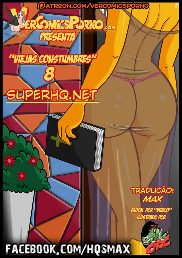Os Simpsons Pornô: Loucuras em Família VL.08 - Mãe Piranha, Filho da Puta e Muito Mais em HQ Brasileiro