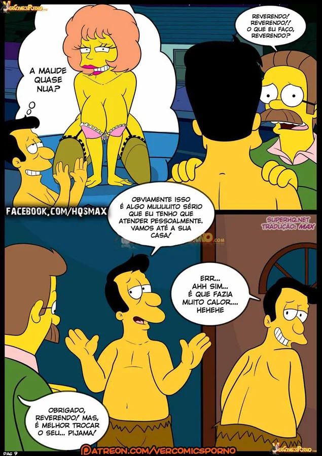 Os Simpsons Pornô: Loucuras em Família VL.08 - Mãe Piranha, Filho da Puta e Muito Mais em HQ Brasileiro