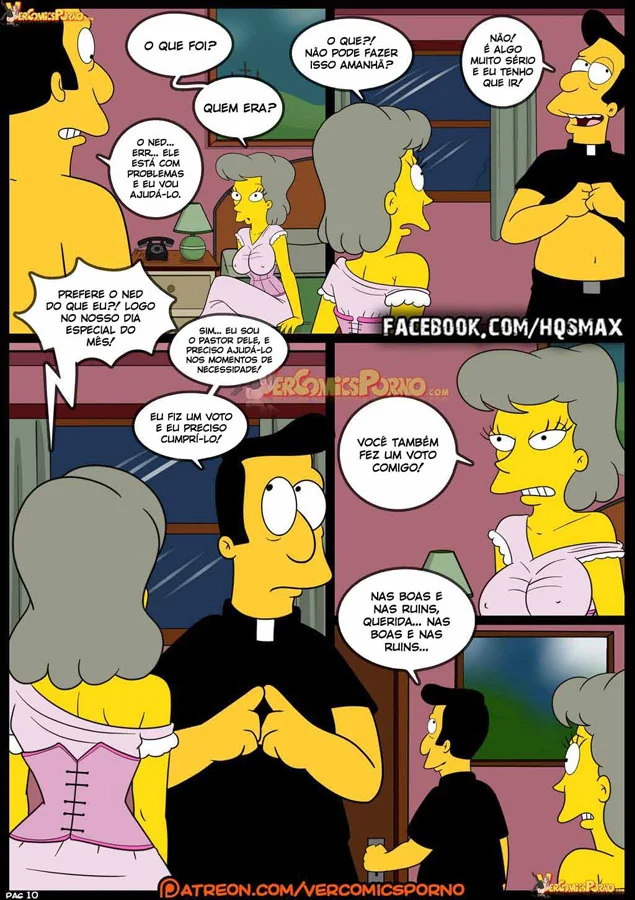 Os Simpsons Pornô: Loucuras em Família VL.08 - Mãe Piranha, Filho da Puta e Muito Mais em HQ Brasileiro