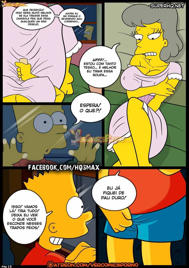 Os Simpsons Pornô: Loucuras em Família VL.08 - Mãe Piranha, Filho da Puta e Muito Mais em HQ Brasileiro