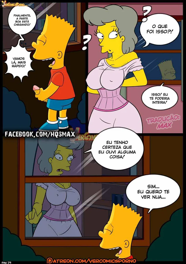 Os Simpsons Pornô: Loucuras em Família VL.08 - Mãe Piranha, Filho da Puta e Muito Mais em HQ Brasileiro