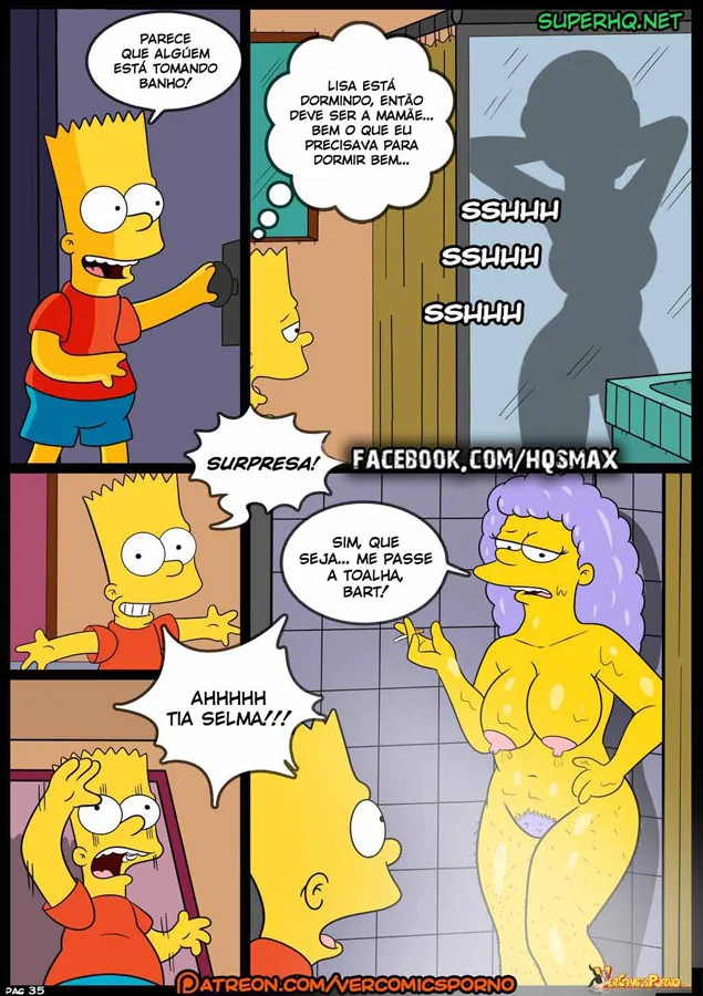 Os Simpsons Pornô: Loucuras em Família VL.08 - Mãe Piranha, Filho da Puta e Muito Mais em HQ Brasileiro