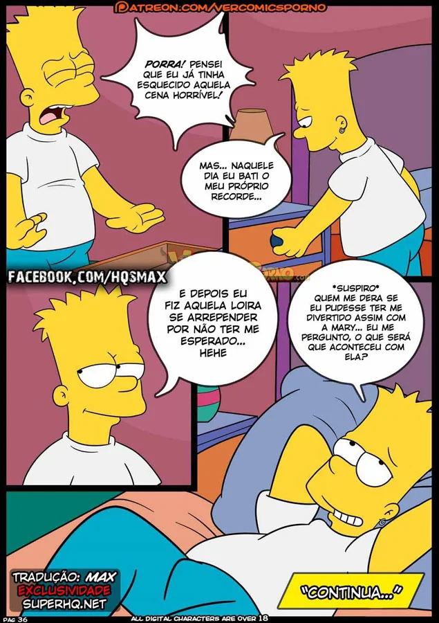 Os Simpsons Pornô: Loucuras em Família VL.08 - Mãe Piranha, Filho da Puta e Muito Mais em HQ Brasileiro