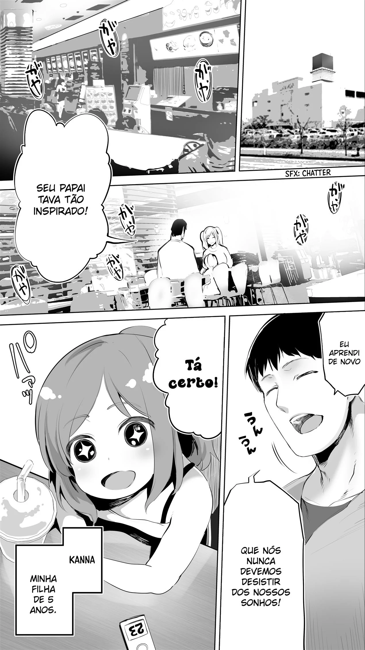 Pai de família dá um trato na colegial piranha em Hentai HQ Brasileiro