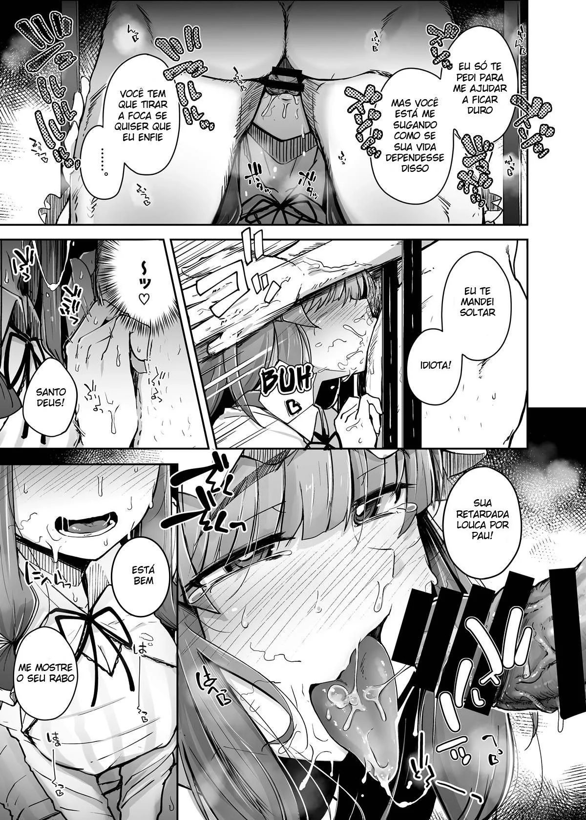 Patchouli-sama e o Mistério do Buraco Proibido em Hentai HQ