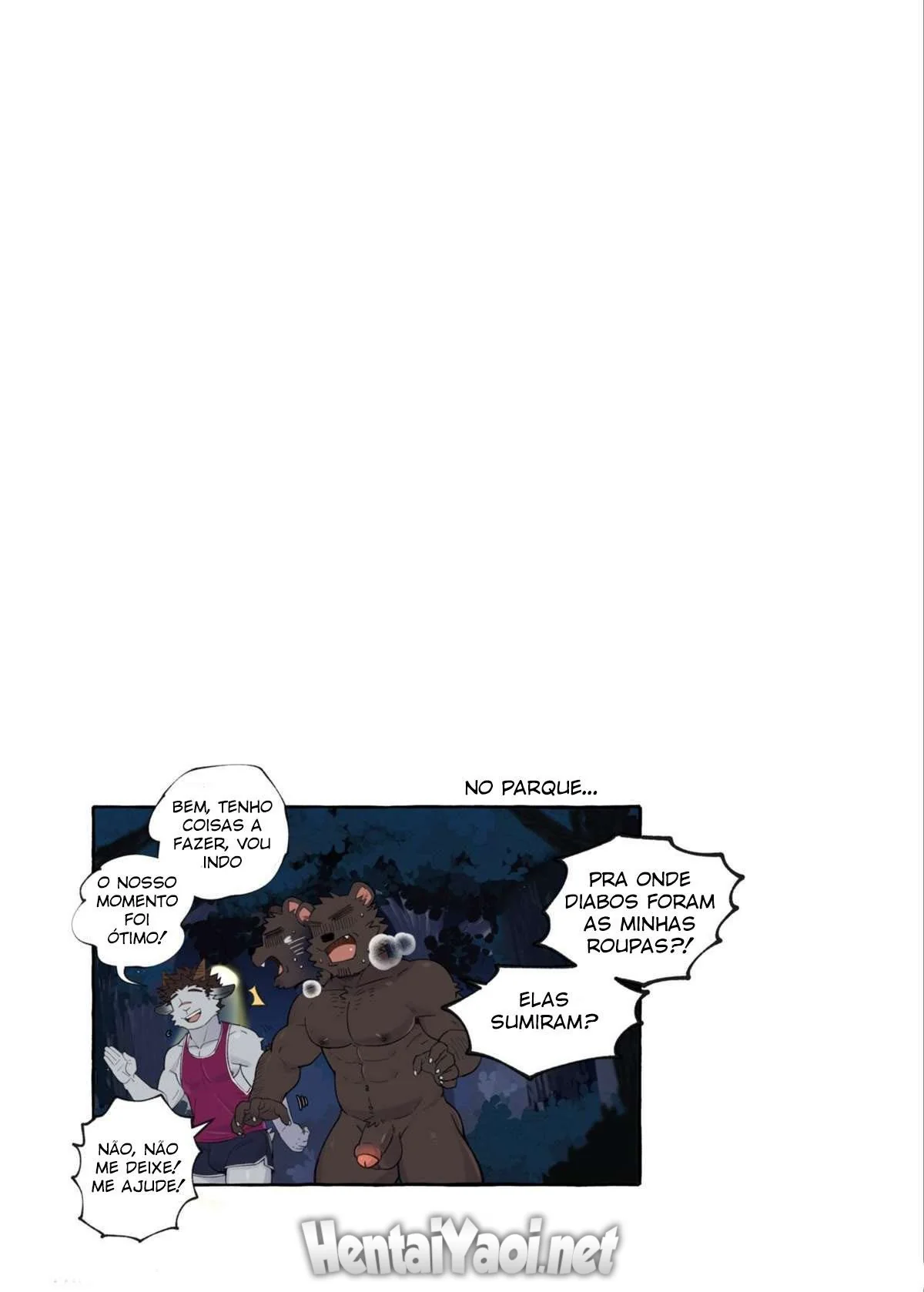 Pica no Cu - Amigos se divertem e acabam na sacanagem em hentai HQ