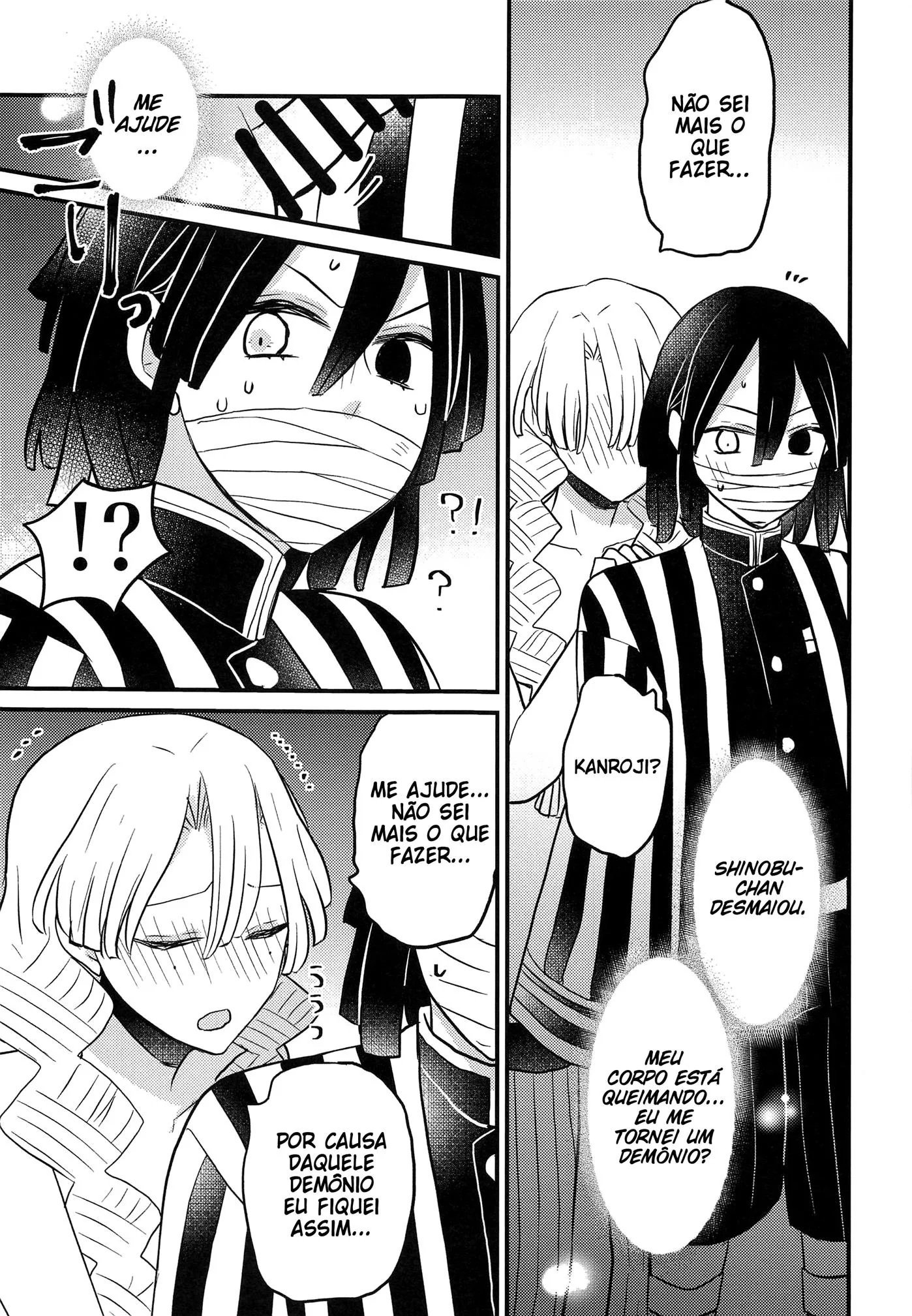 Piranha com Piroca: Kanjori e a Surpresa Entre as Pernas em Hentai HQ Brasileiro