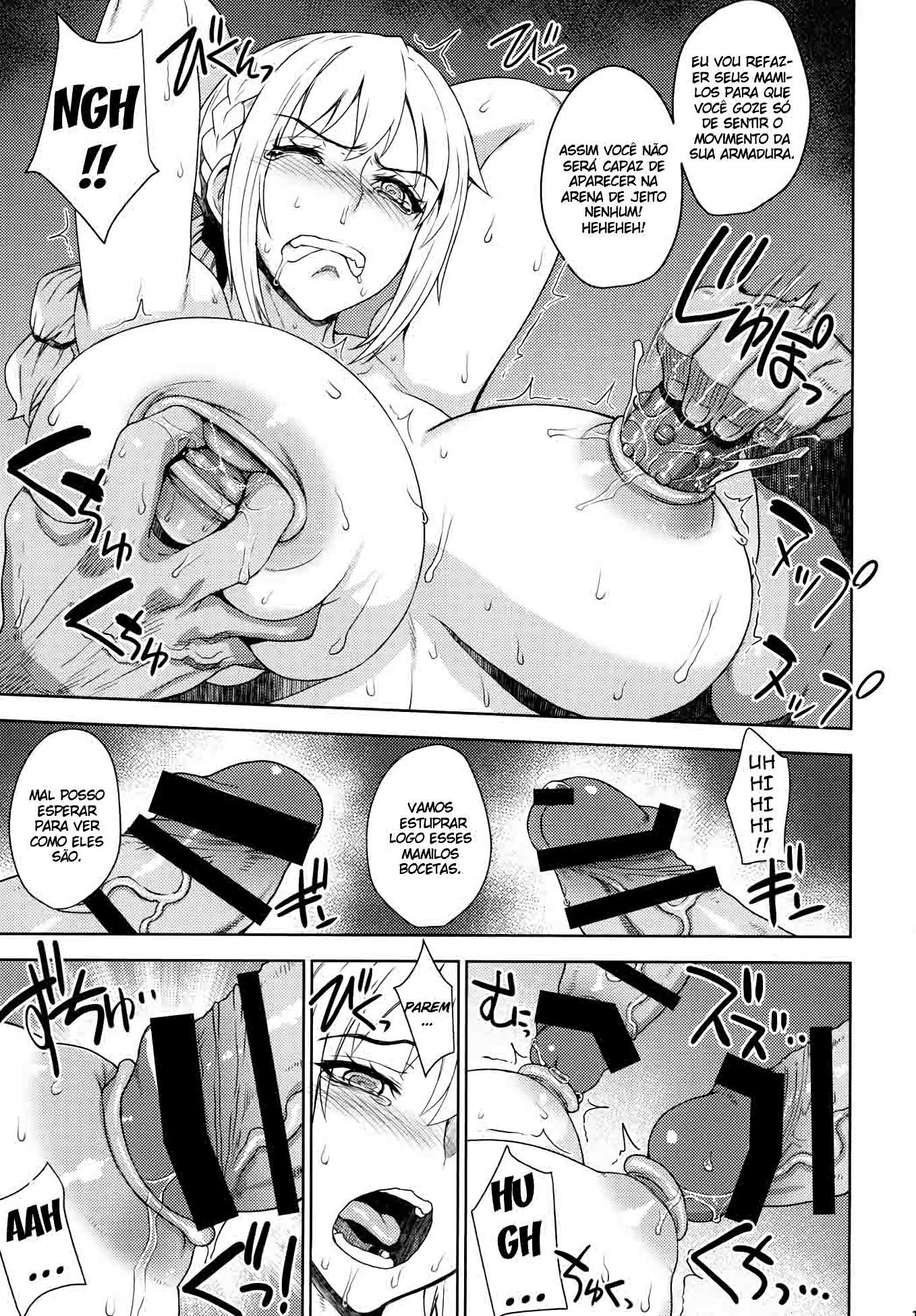 Piranha da Buceta Quente na Reunião de Classe" em HQ Brasileiro