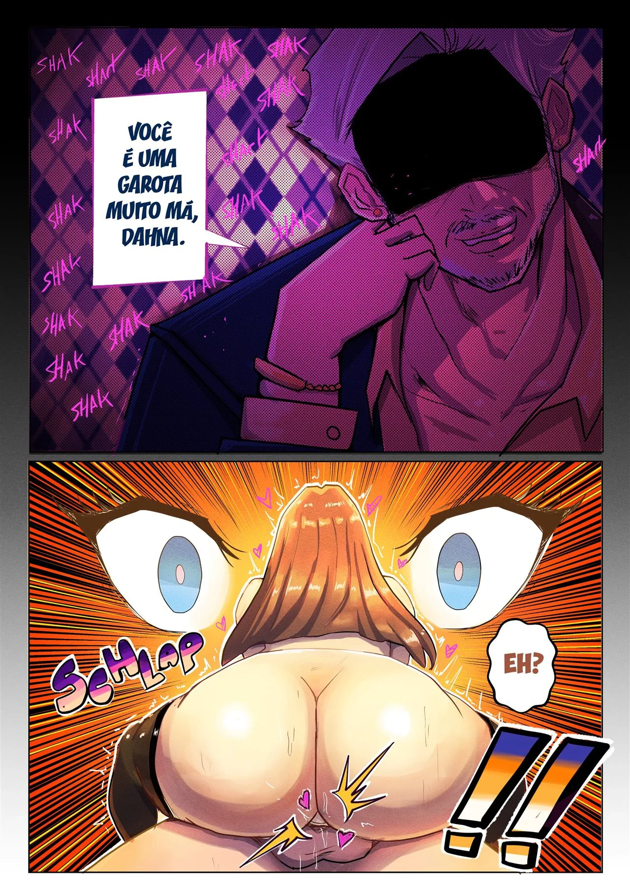 Piranha da Escola: Dahna Bellenew e sua Buceta Carnuda Sedenta Por Piroca! Em HQ Brasileiro