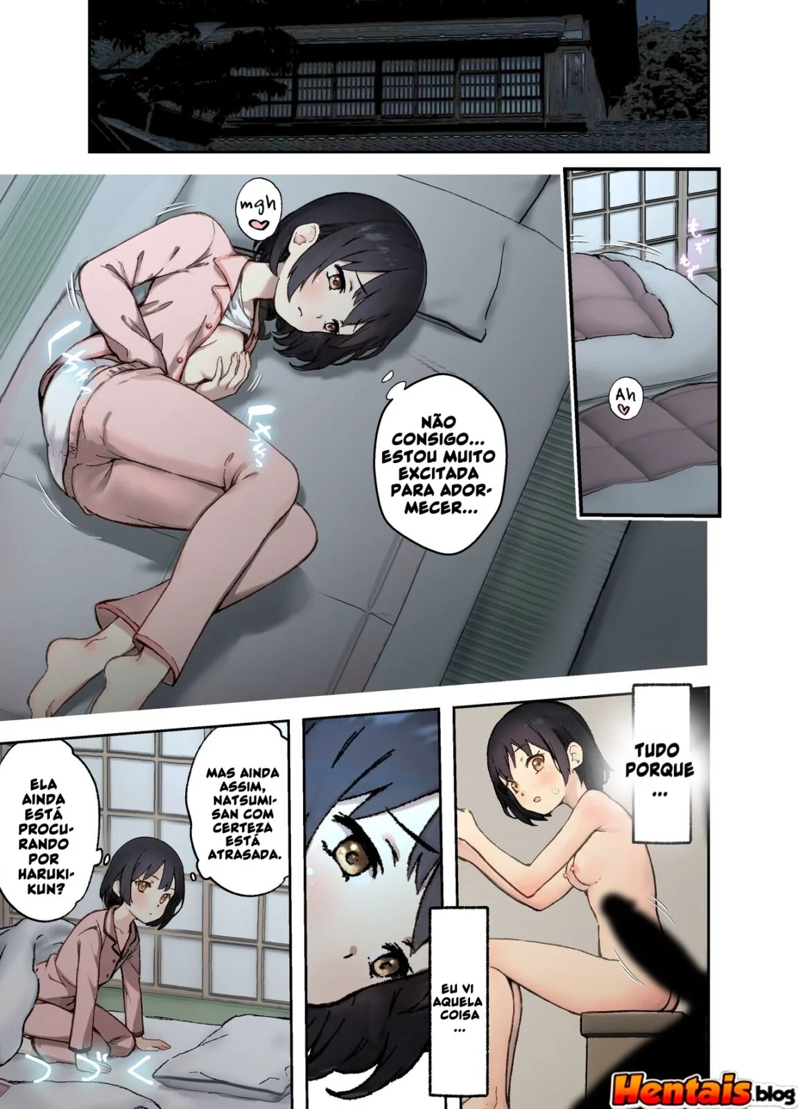 Piranha da família fodendo no campo em hentai HQ Natsumi