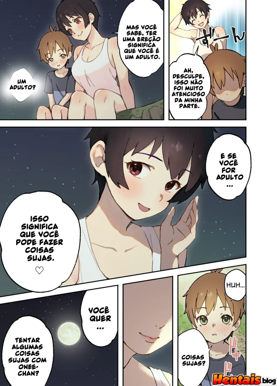 Piranha da família fodendo no campo em hentai HQ Natsumi