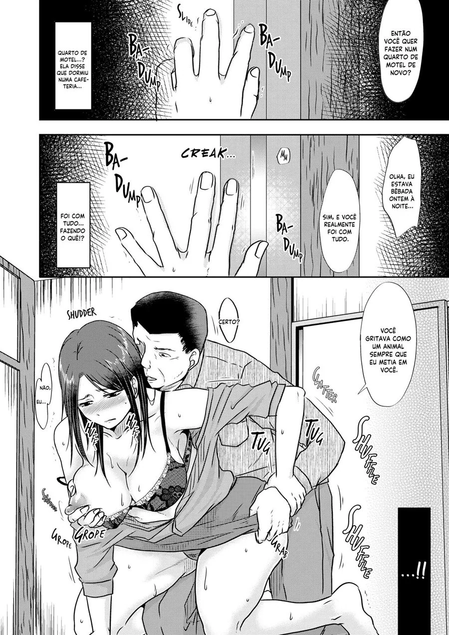 Piranha da Mamãe sendo Tarada pelo Filho Dotado - Hentai Incesto em HQ Brasileiro