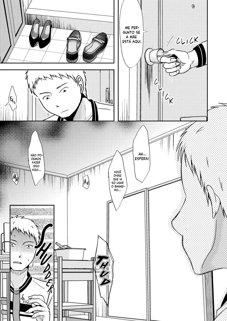 Piranha da Mamãe sendo Tarada pelo Filho Dotado - Hentai Incesto em HQ Brasileiro