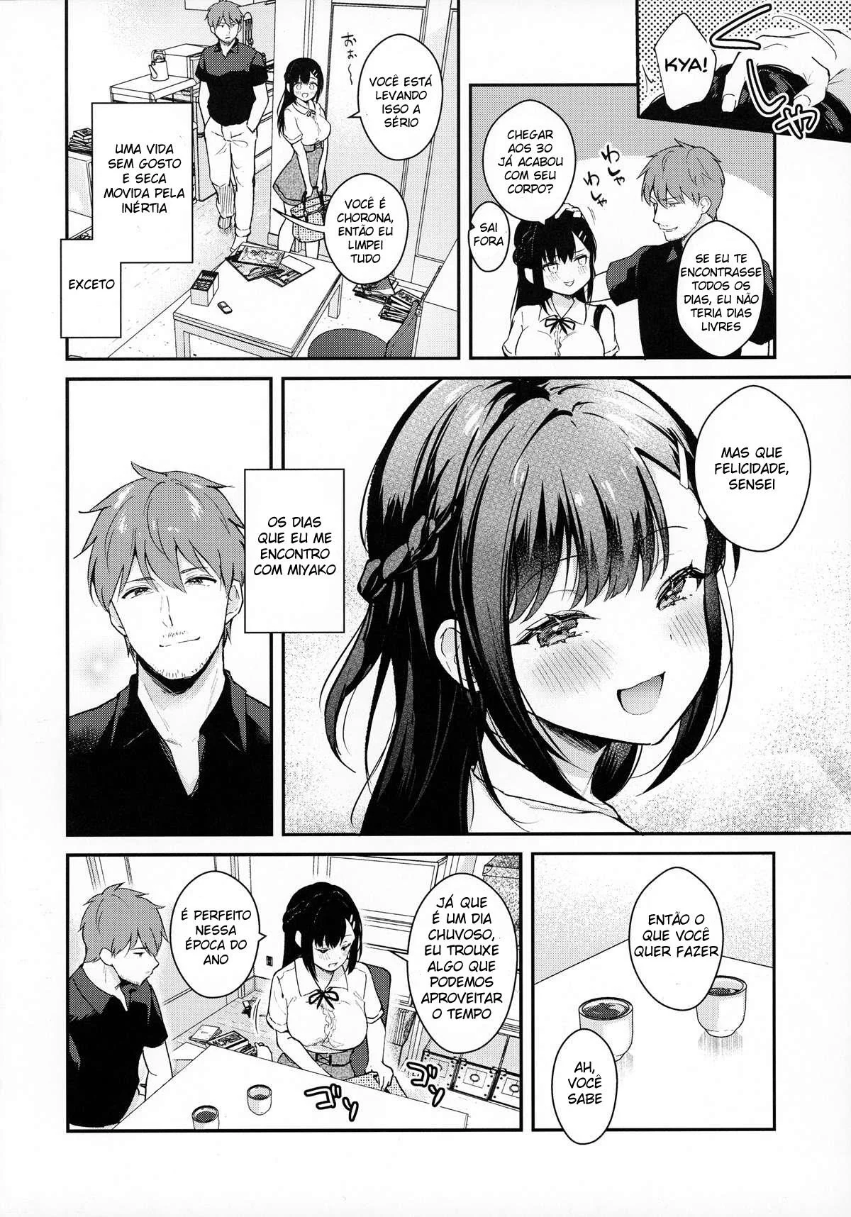 Piranha do Conjunto Pine Hills: Mami Ichinose seduz Hiroshi em HQ Brasileira