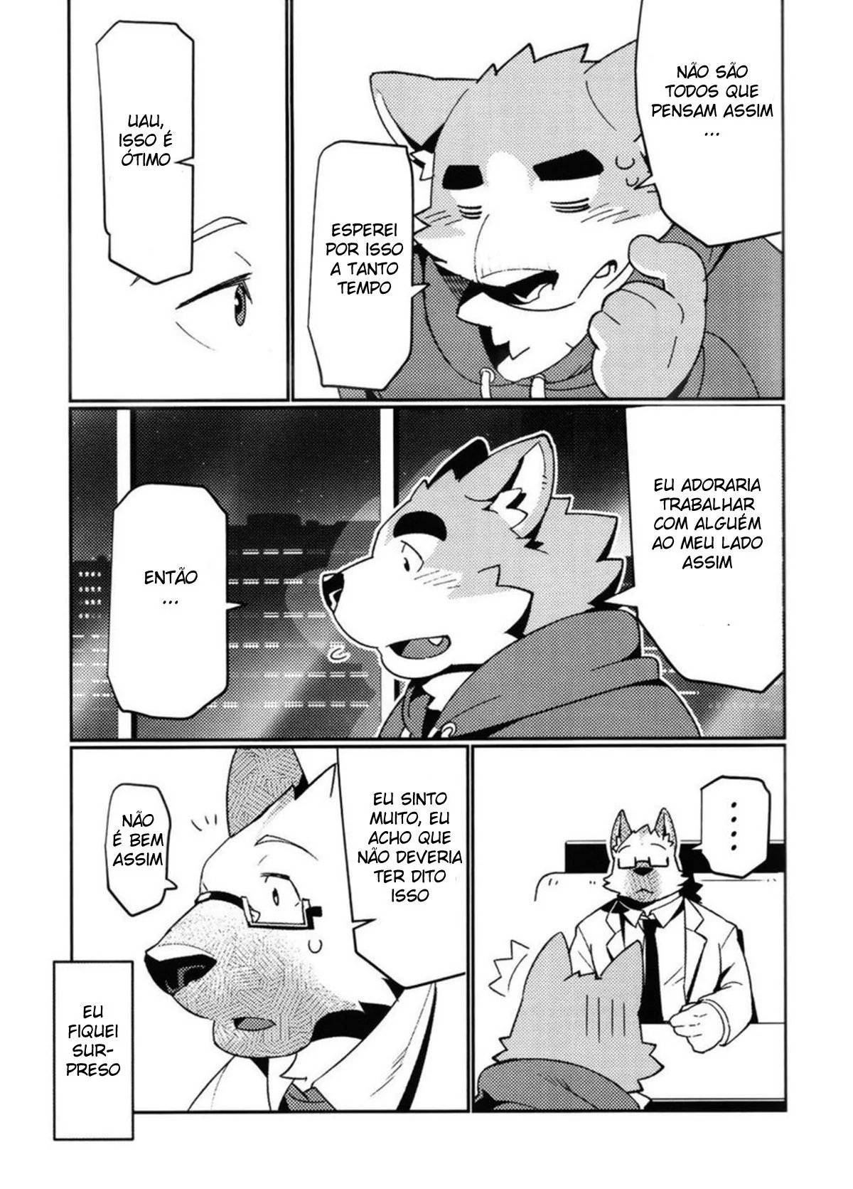 Piranha do Hentai HQ: A Rola Secreta do Colega de Trabalho" em HQ Brasileiro