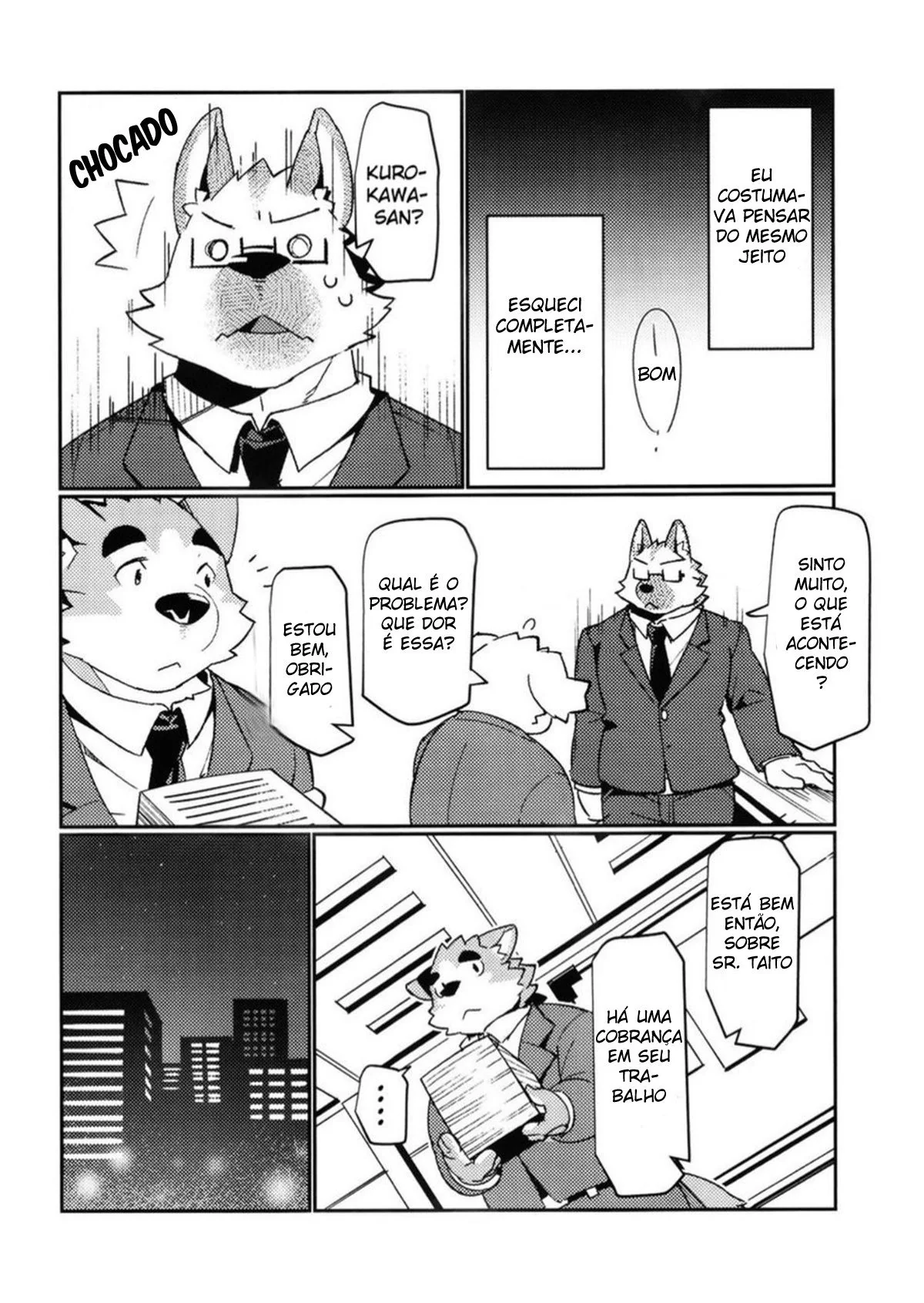 Piranha do Hentai HQ: A Rola Secreta do Colega de Trabalho" em HQ Brasileiro