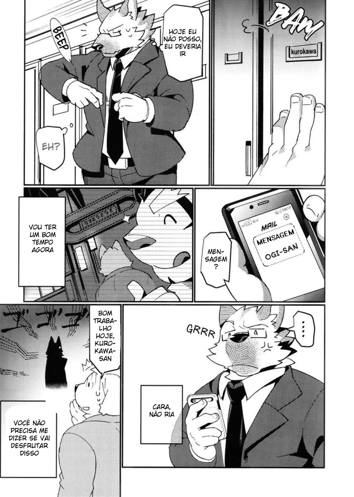 Piranha do Hentai HQ: A Rola Secreta do Colega de Trabalho" em HQ Brasileiro