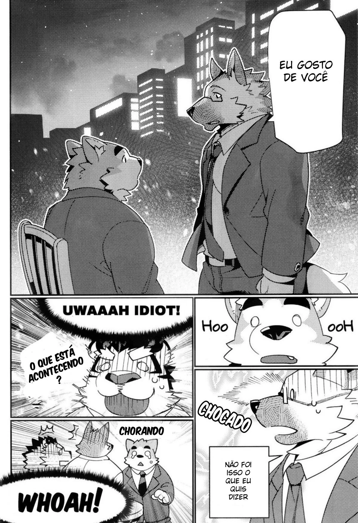 Piranha do Hentai HQ: A Rola Secreta do Colega de Trabalho" em HQ Brasileiro