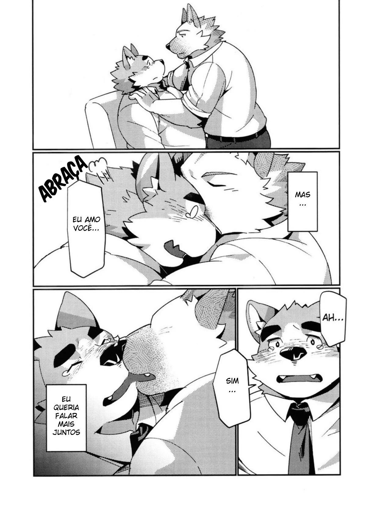 Piranha do Hentai HQ: A Rola Secreta do Colega de Trabalho" em HQ Brasileiro