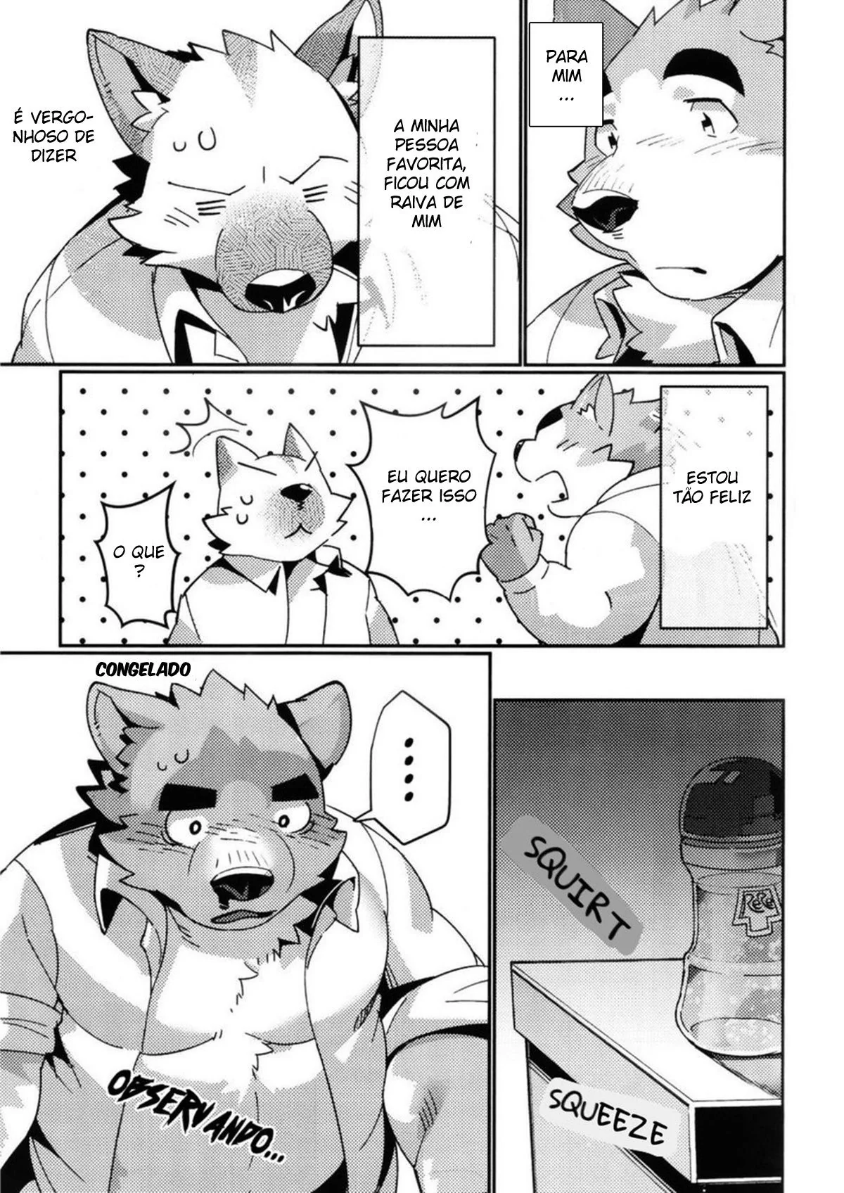 Piranha do Hentai HQ: A Rola Secreta do Colega de Trabalho" em HQ Brasileiro