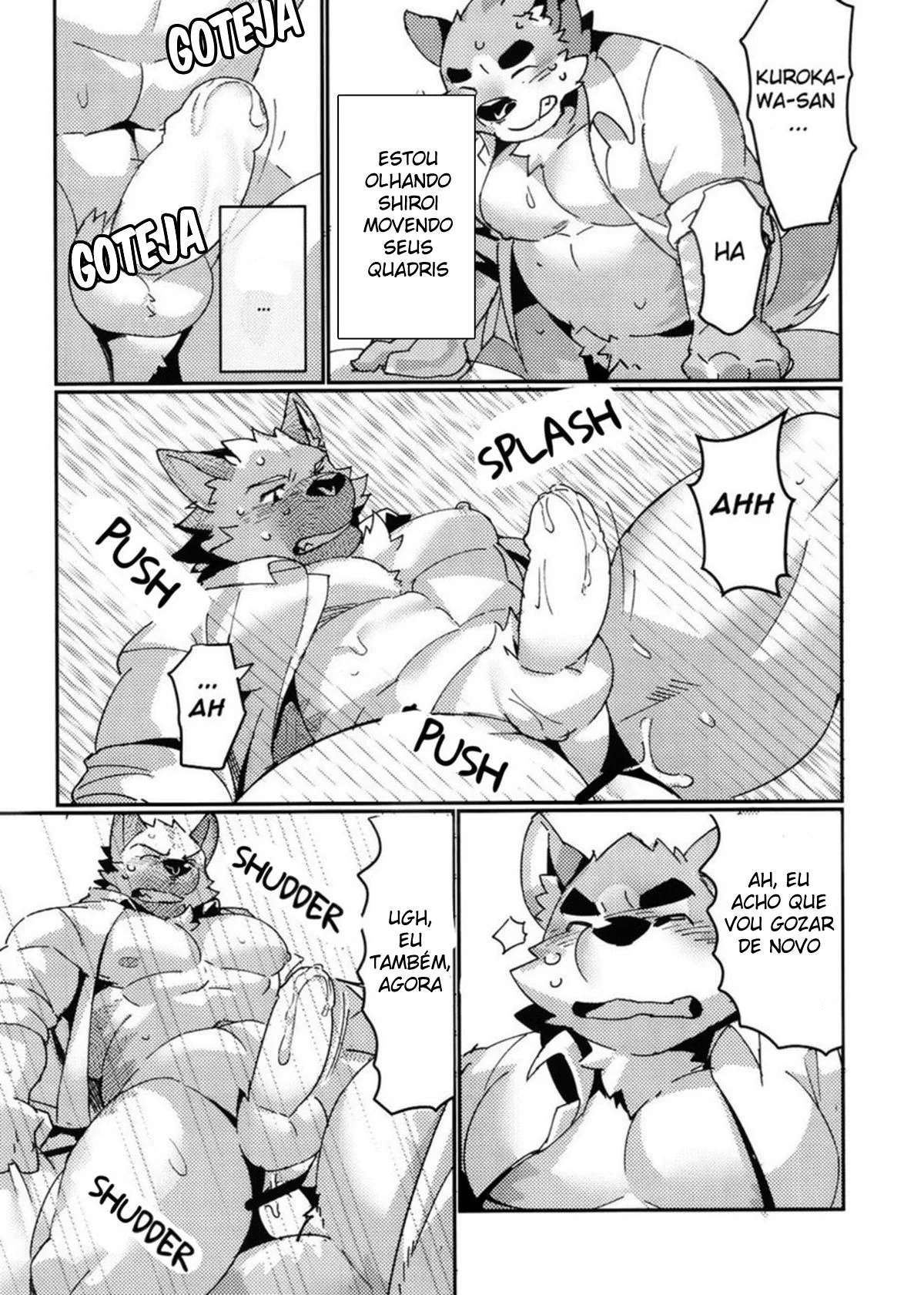 Piranha do Hentai HQ: A Rola Secreta do Colega de Trabalho" em HQ Brasileiro