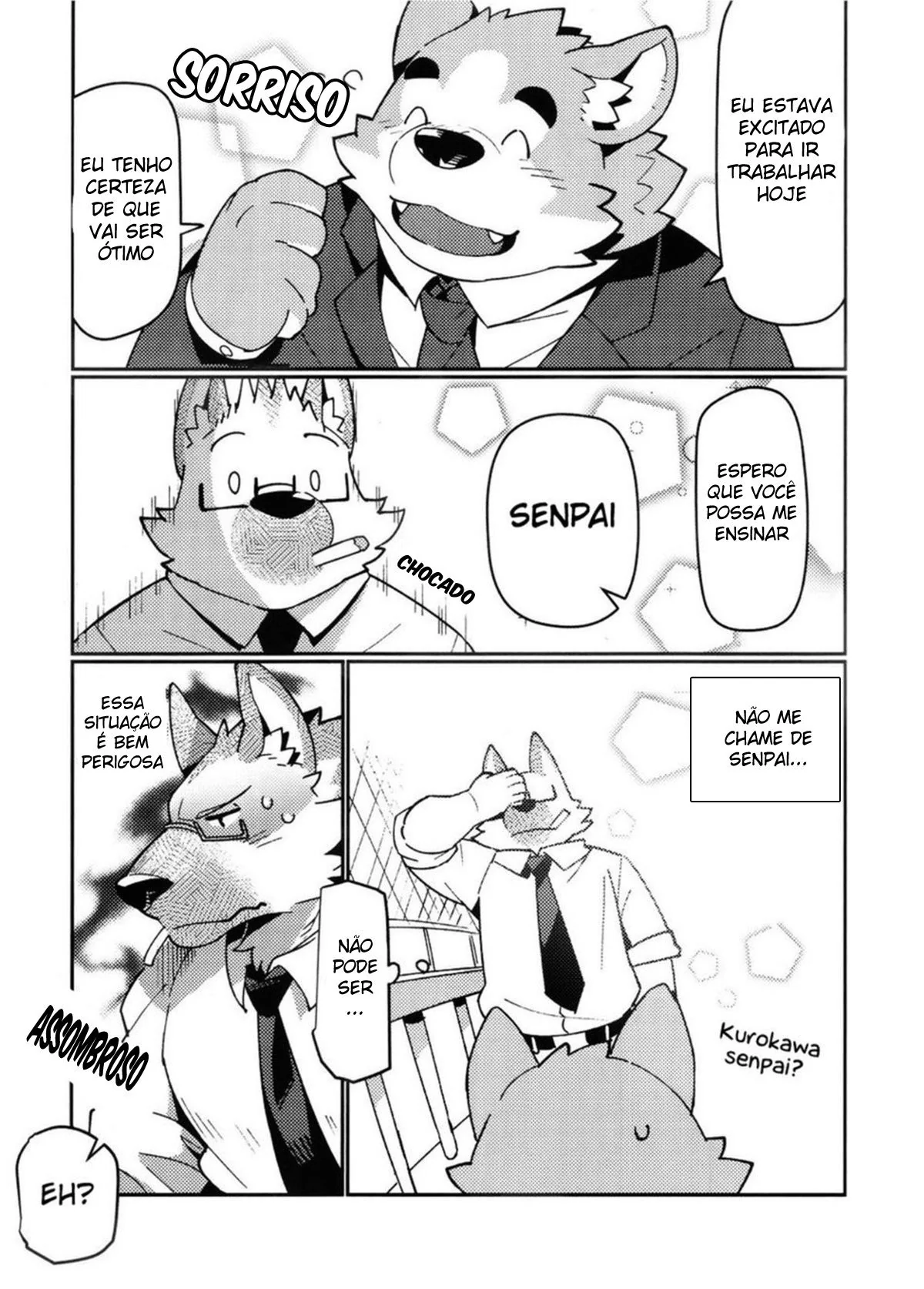 Piranha do Hentai HQ: A Rola Secreta do Colega de Trabalho" em HQ Brasileiro