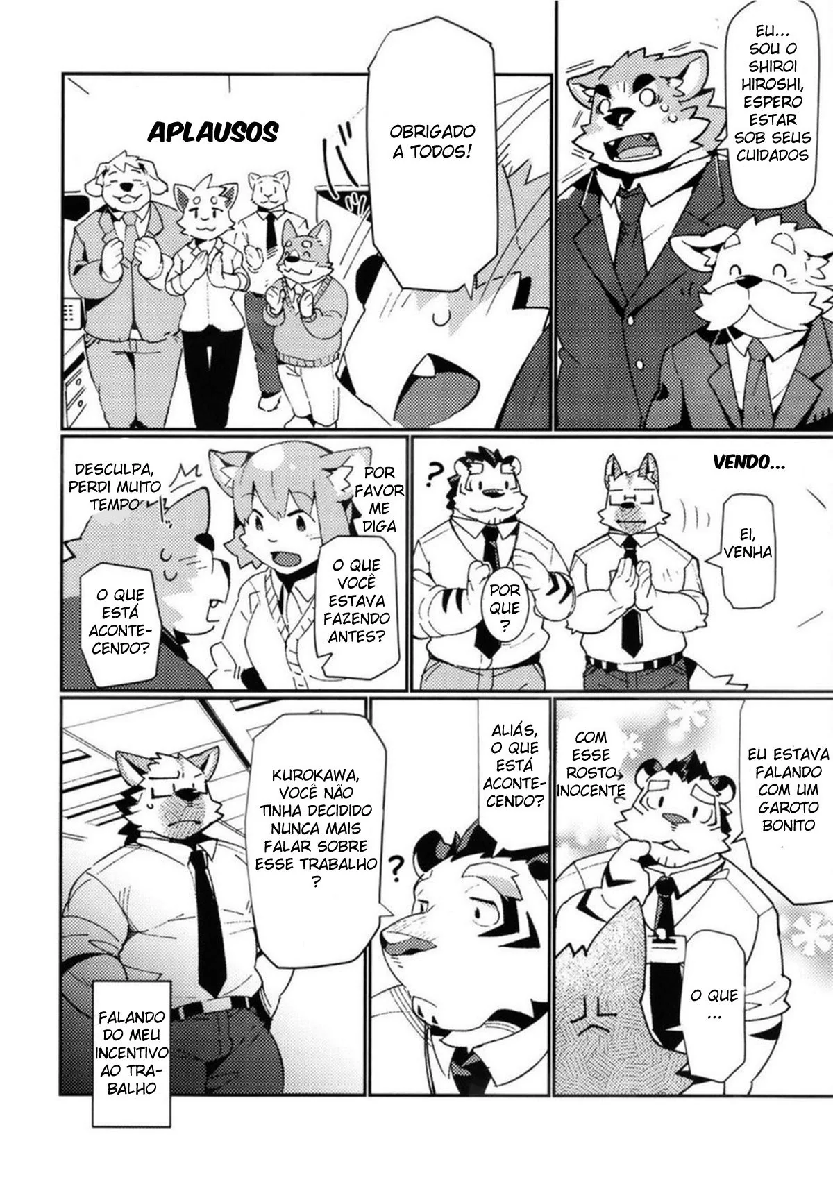 Piranha do Hentai HQ: A Rola Secreta do Colega de Trabalho" em HQ Brasileiro