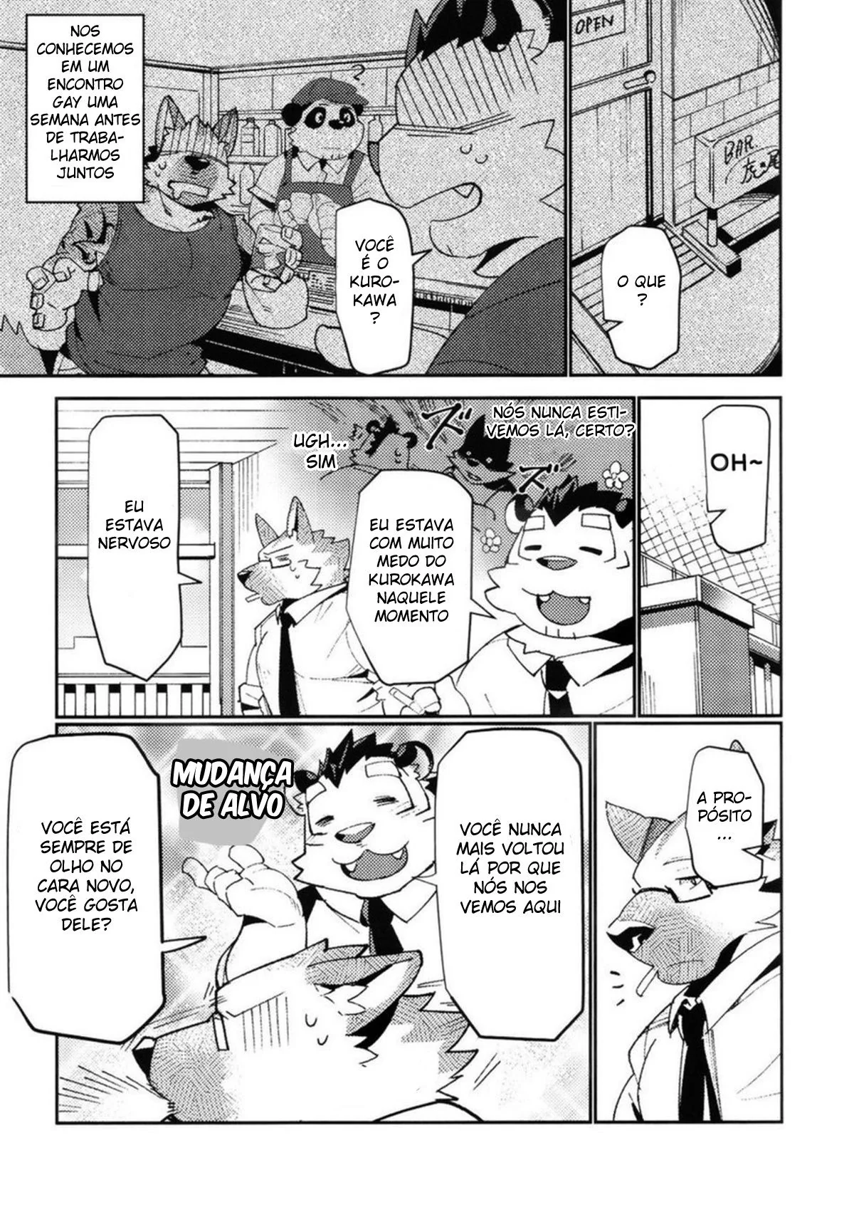 Piranha do Hentai HQ: A Rola Secreta do Colega de Trabalho" em HQ Brasileiro