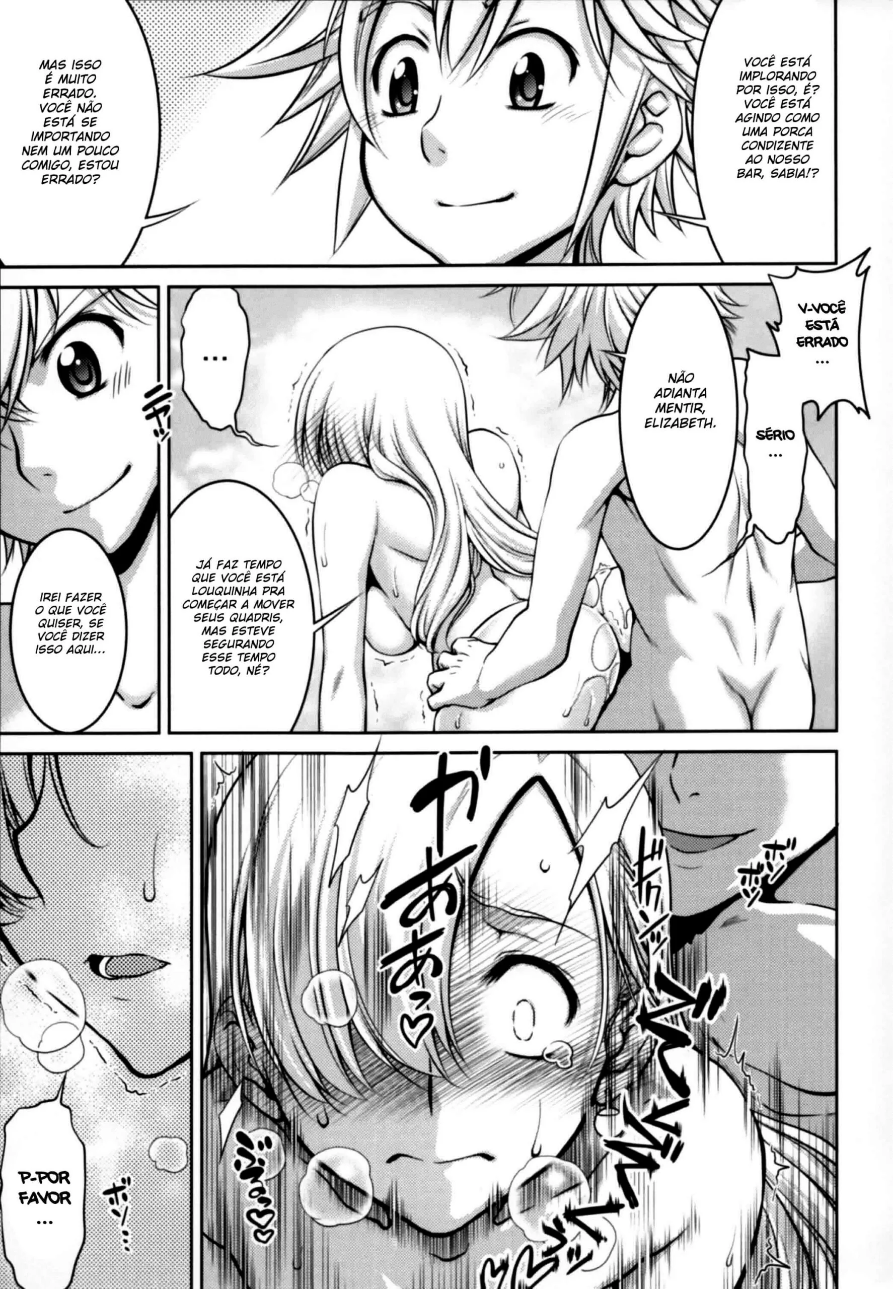 Piranha dos Sete Pecados Capitais Fodendo Gostoso em Nanatsu no Taizai Hentai HQ Brasileiro