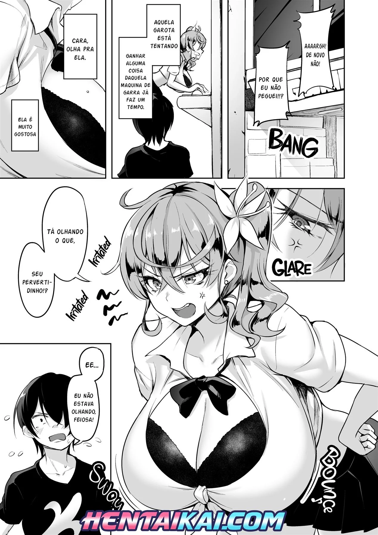 Piranha Kaede: Trocando Pirocas no Shopping - HQ Hentai Brasileiro