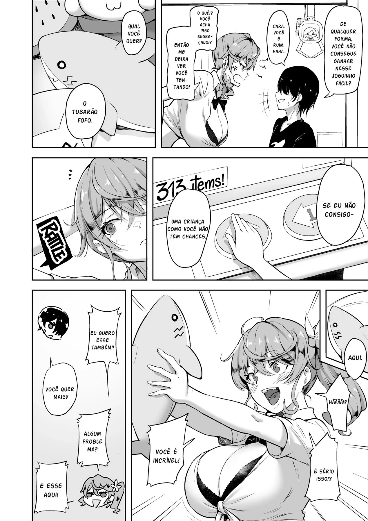 Piranha Kaede: Trocando Pirocas no Shopping - HQ Hentai Brasileiro