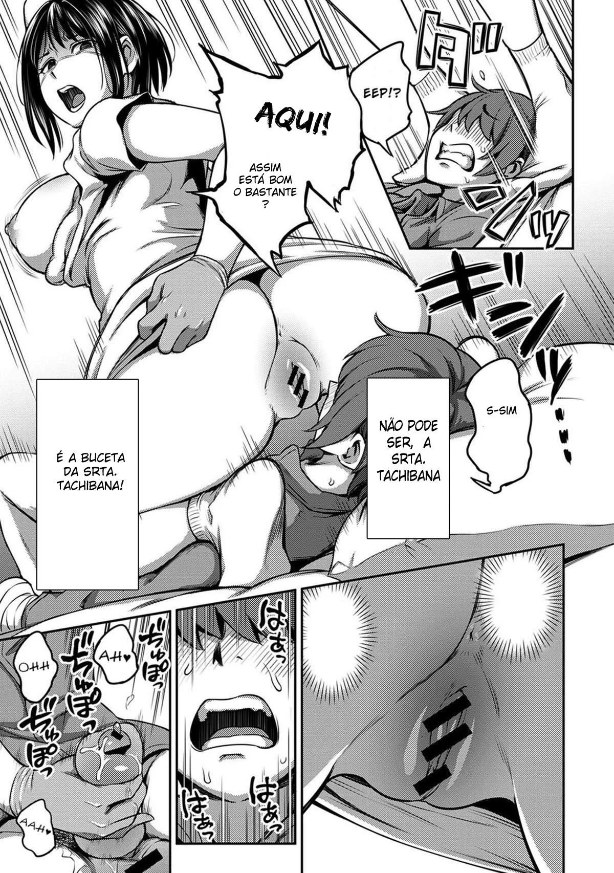 Piranha médica faz exame íntimo e excitante no paciente sortudo" em HQ Brasileiro