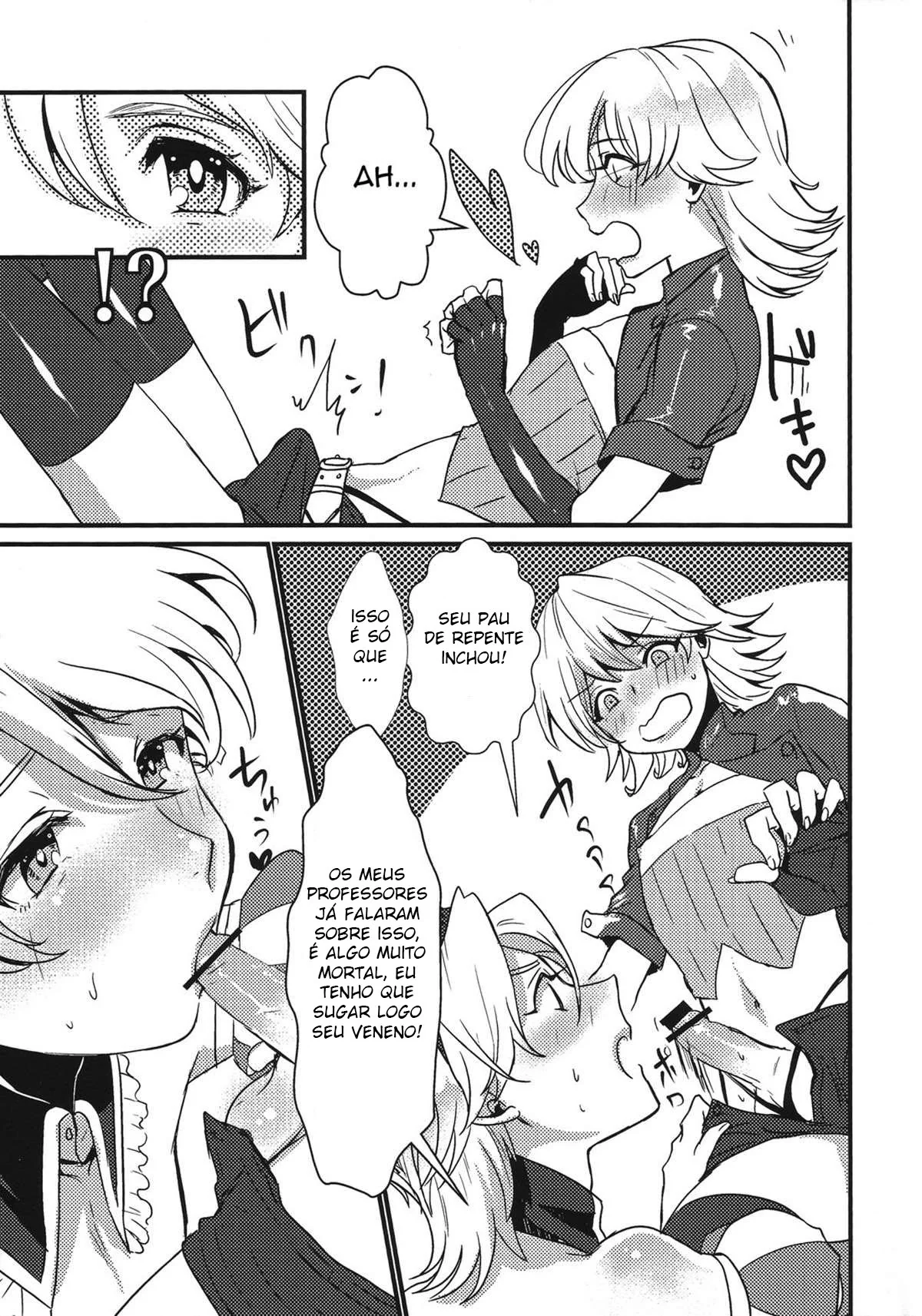 Piranha misteriosa: A Marca do Prazer Proibido - Hentai HQ Brasileiro