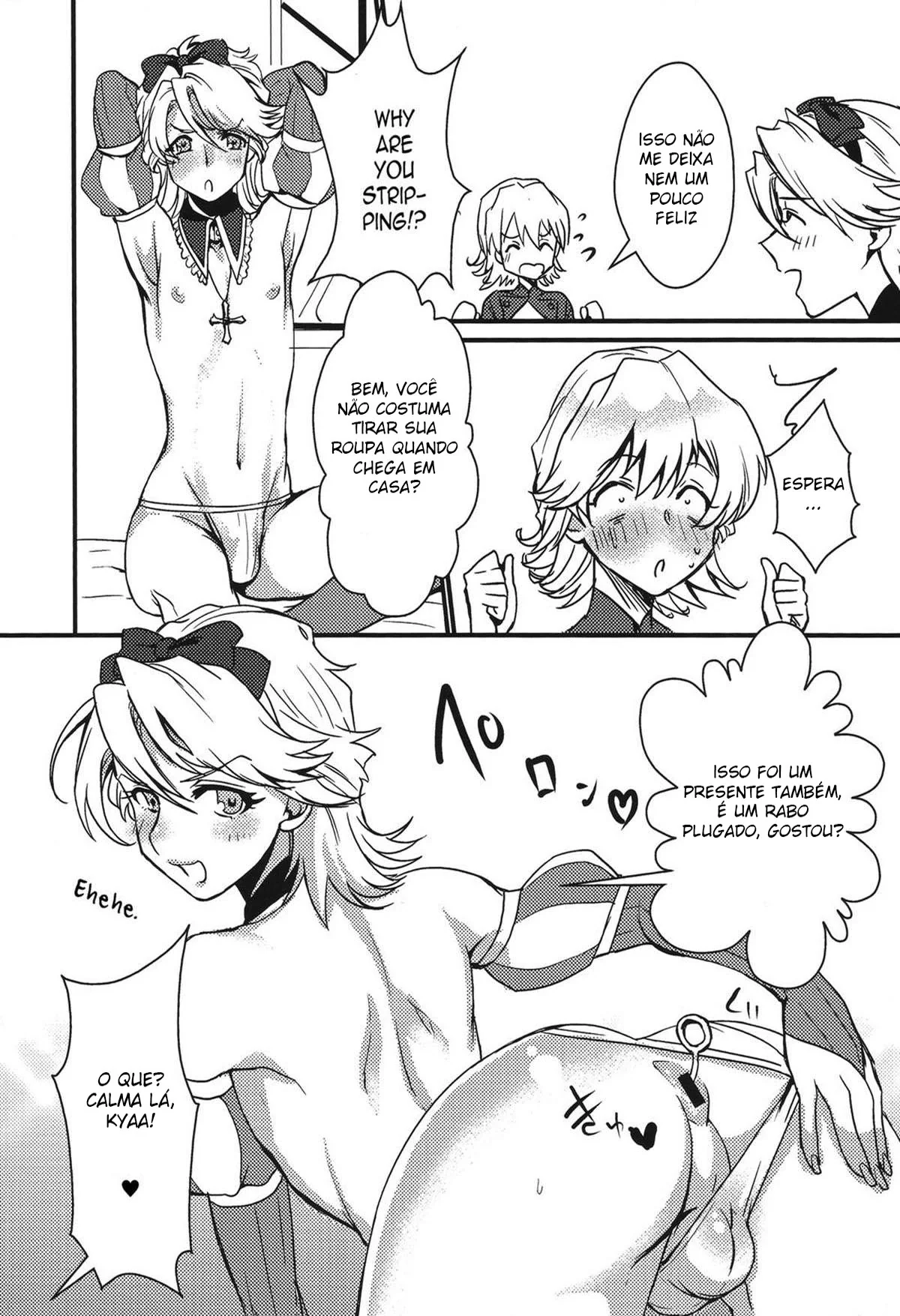 Piranha misteriosa: A Marca do Prazer Proibido - Hentai HQ Brasileiro