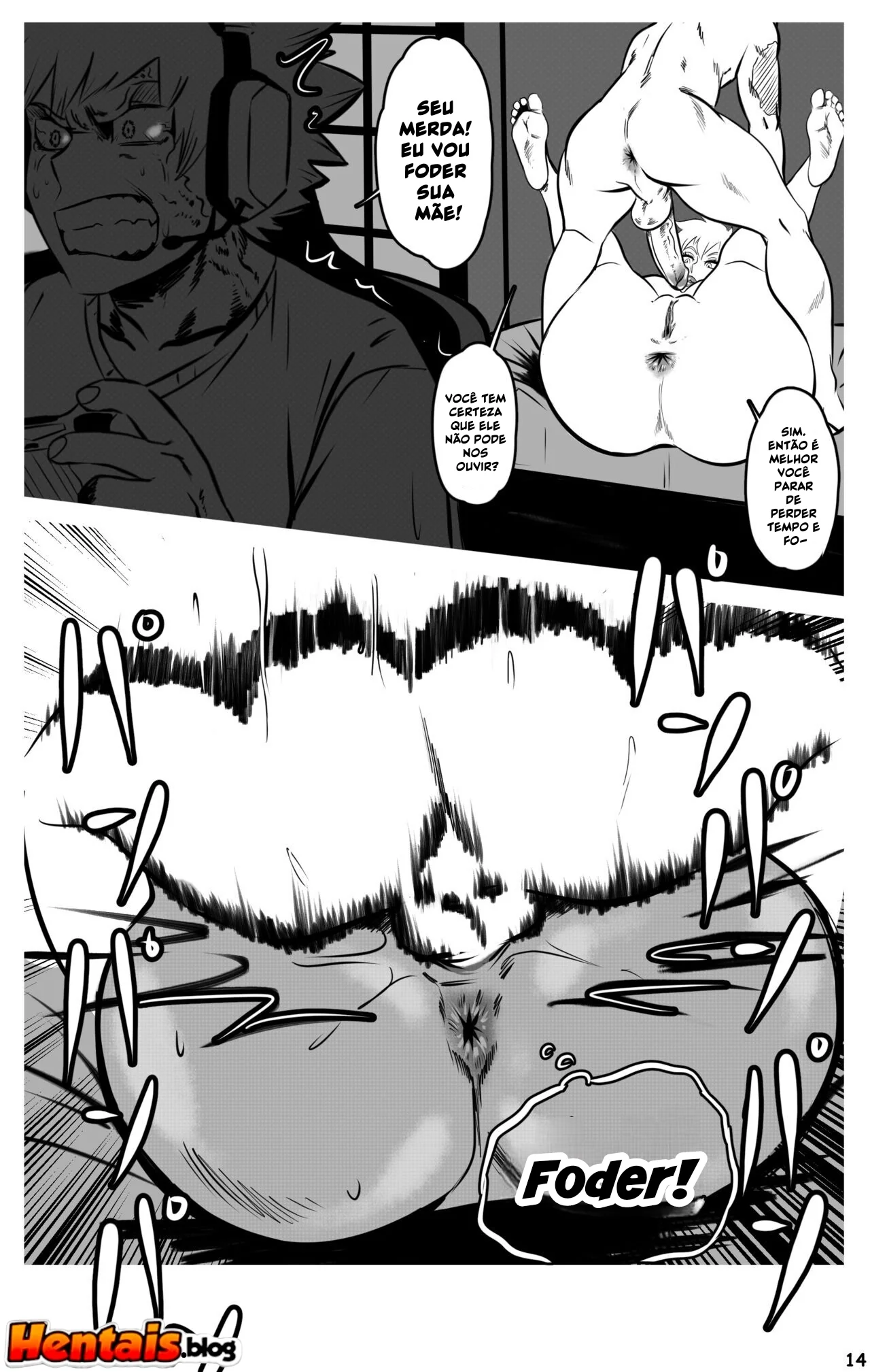 Piranha Mitsuki Bakugou senta na pica do Izuku Midoriya em Hentai HQ Brasileiro