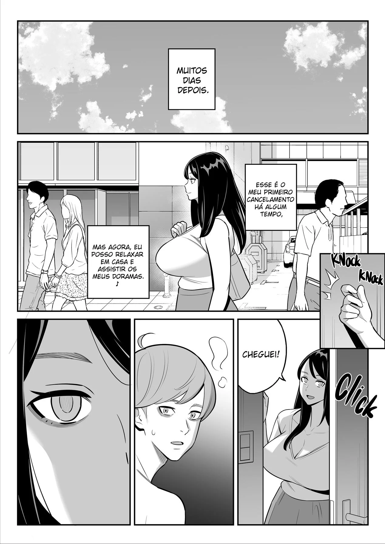 Piranha Safada: A Buceta de Akari e a Rola de Tajima em Hentai HQ Brasileiro