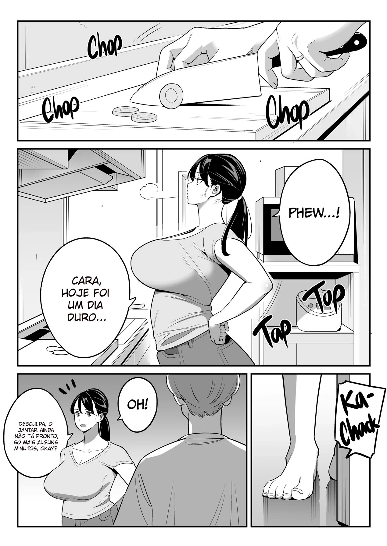Piranha Safada: A Buceta de Akari e a Rola de Tajima em Hentai HQ Brasileiro