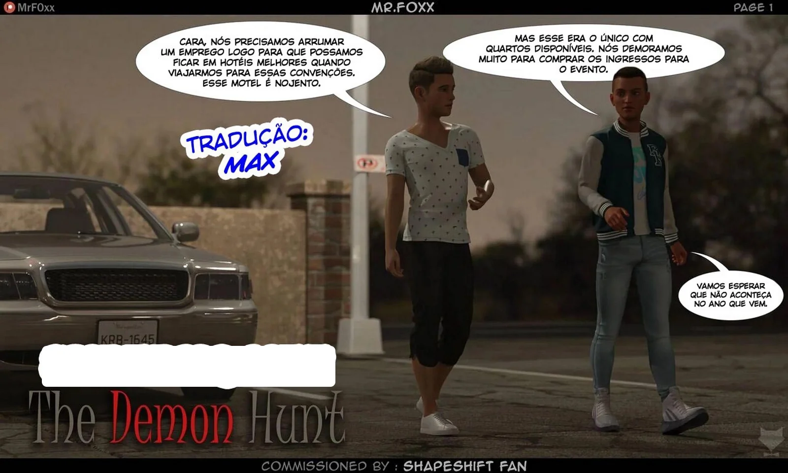 Piranha safada e amiga bucetuda no motel em Hentai 3D Boquete Intenso