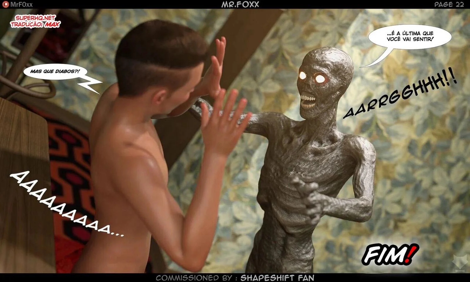 Piranha safada e amiga bucetuda no motel em Hentai 3D Boquete Intenso