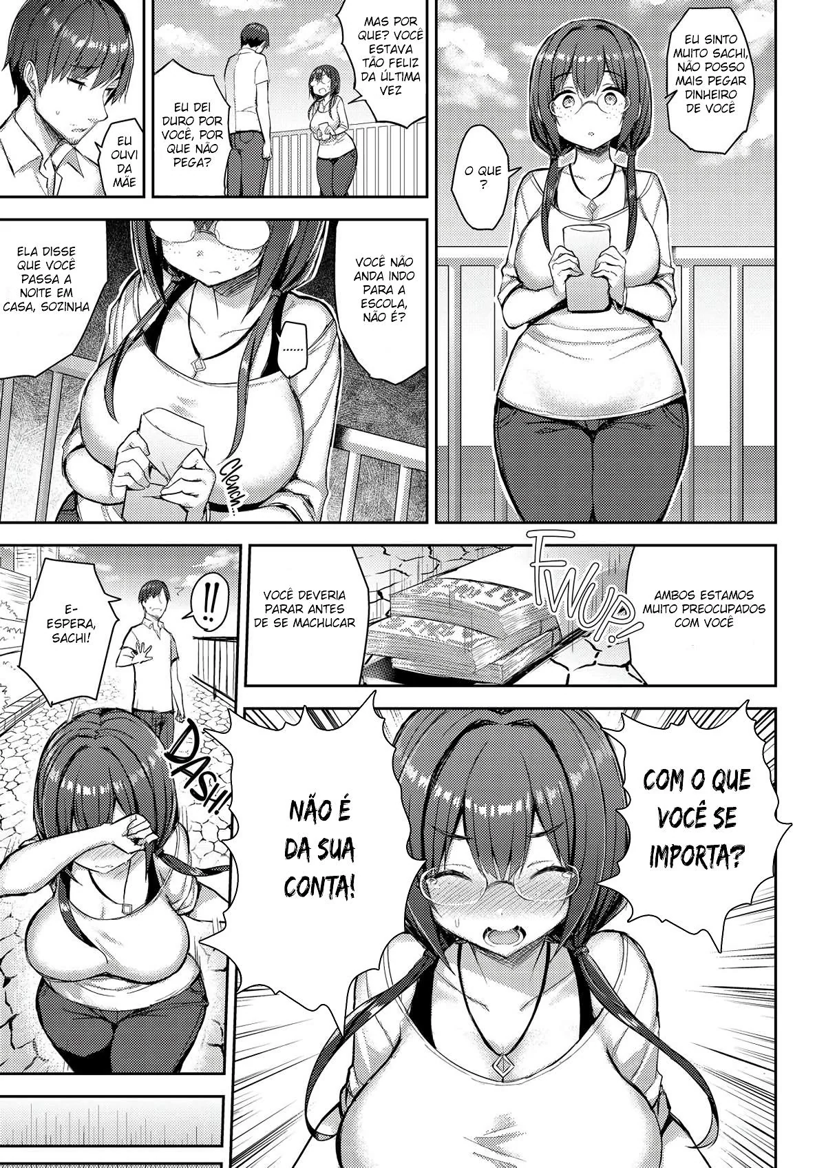 Piranha Sedutora: Fodendo o Irmão Endividado - Hentai HQ Brasileiro