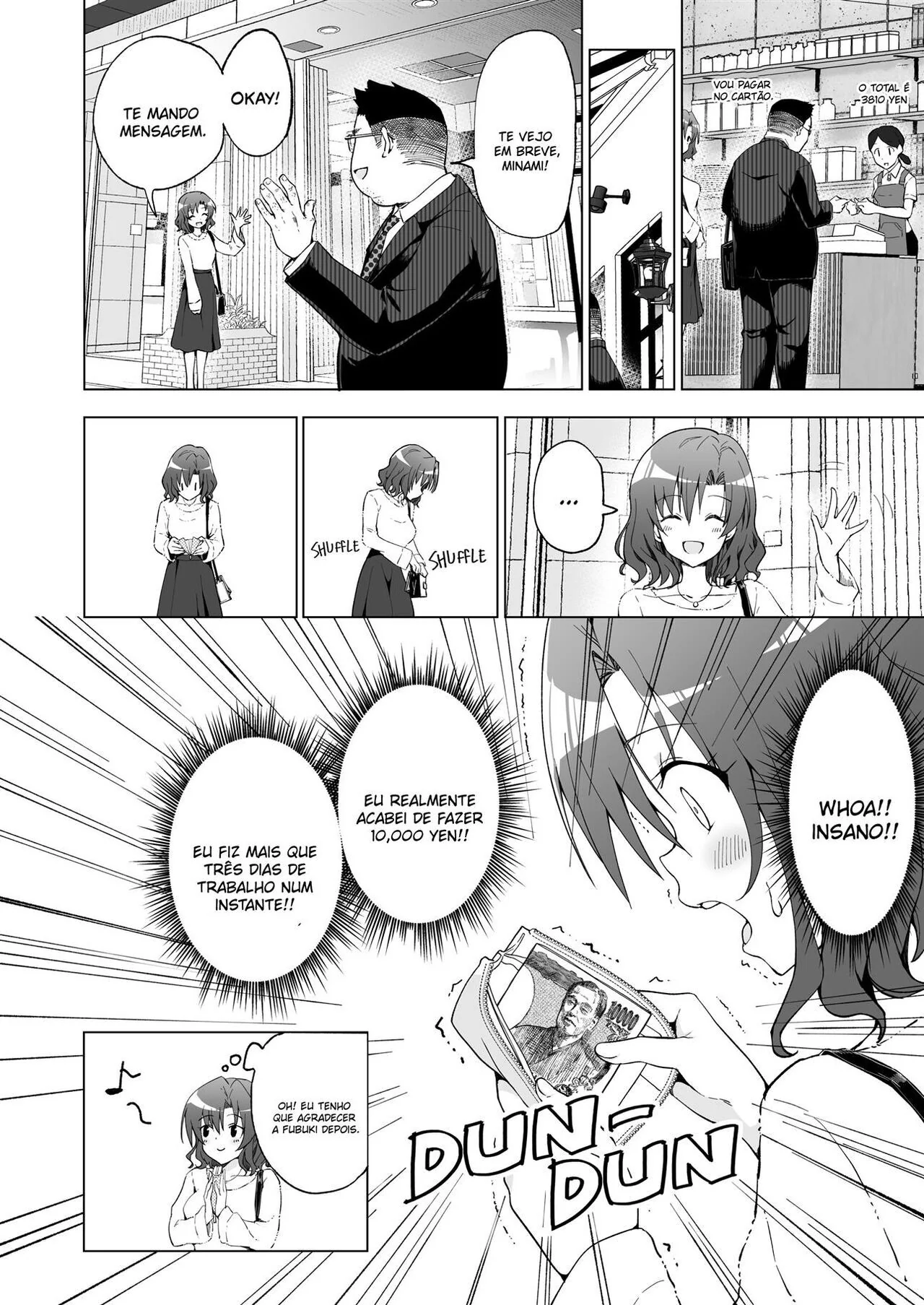 Piranha Universitária Recebendo Piroca de Velho Rico - Diário de uma Sugar Baby Novinha da Faculdade VL.1 em HQ Brasileiro