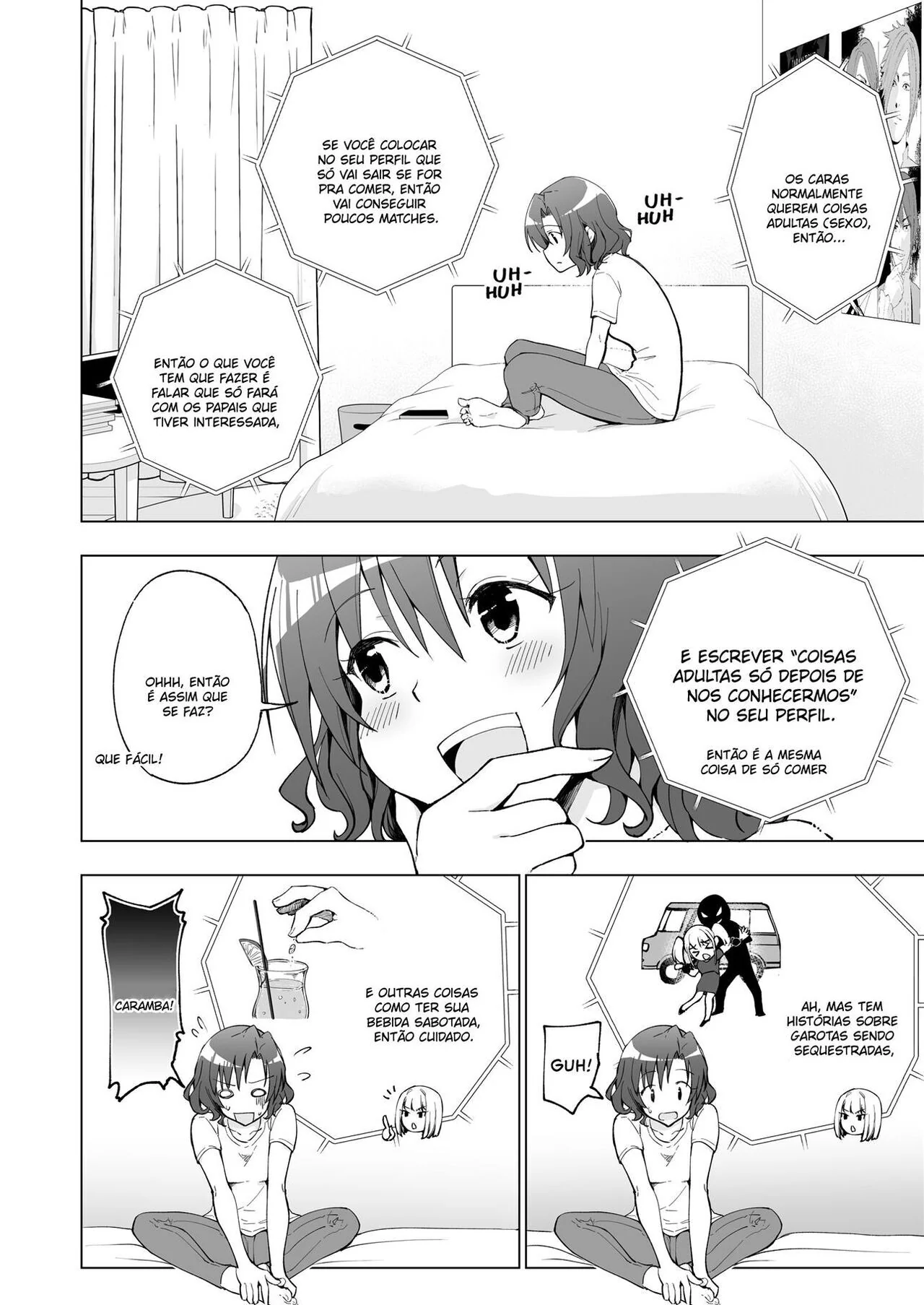 Piranha Universitária Recebendo Piroca de Velho Rico - Diário de uma Sugar Baby Novinha da Faculdade VL.1 em HQ Brasileiro