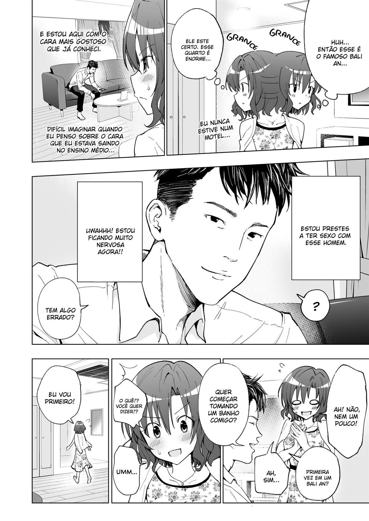 Piranha Universitária Recebendo Piroca de Velho Rico - Diário de uma Sugar Baby Novinha da Faculdade VL.1 em HQ Brasileiro