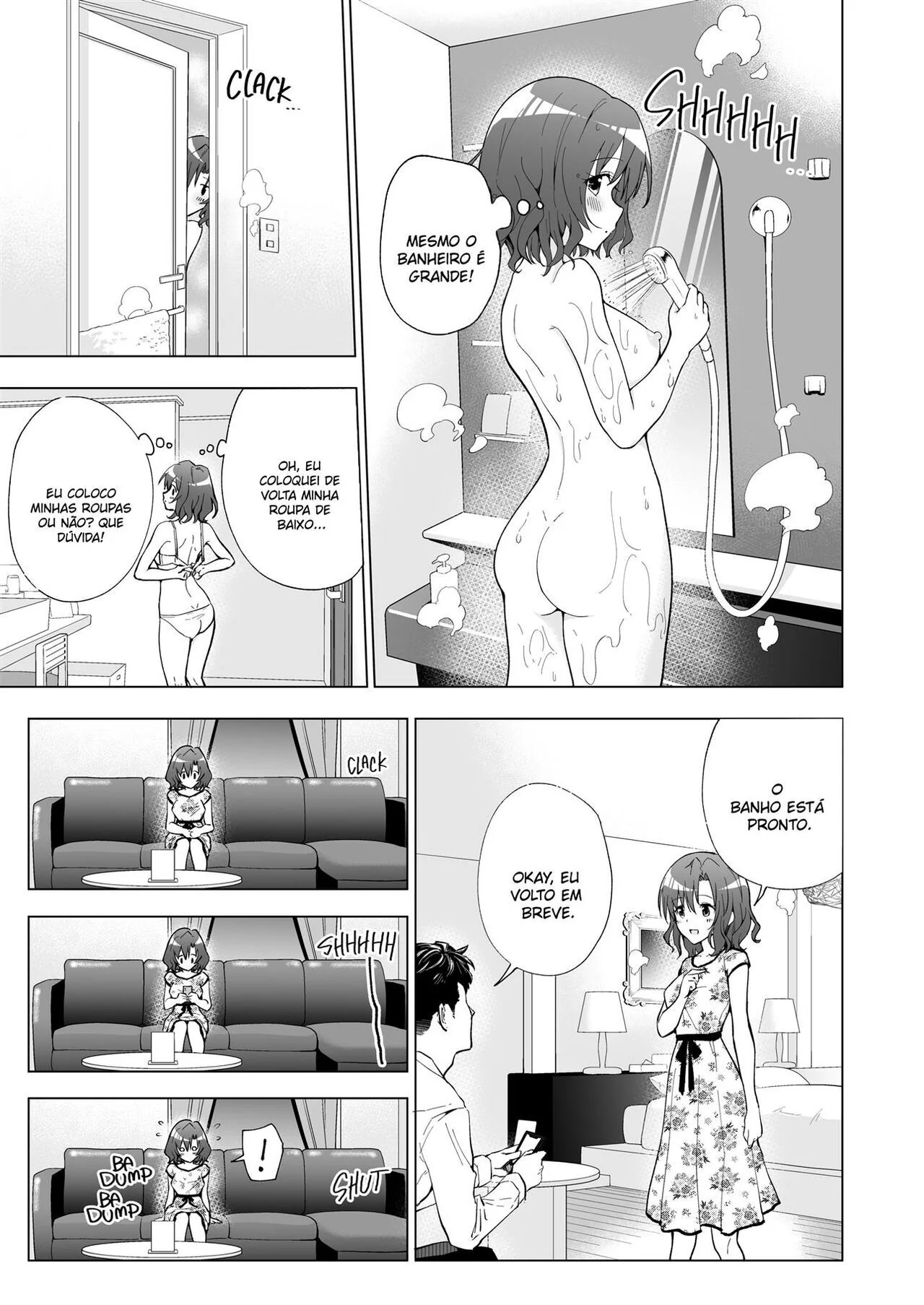 Piranha Universitária Recebendo Piroca de Velho Rico - Diário de uma Sugar Baby Novinha da Faculdade VL.1 em HQ Brasileiro